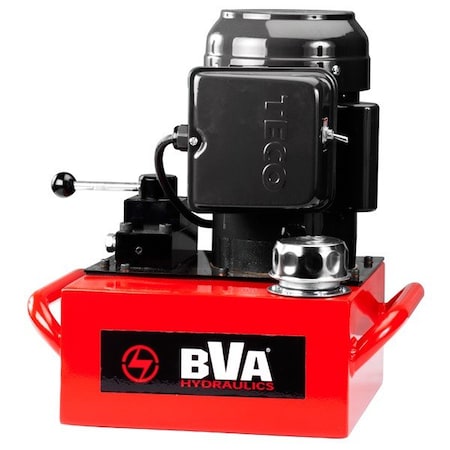 Bva Hydraulics EPump, 12 Hp, 2 Gallon, 3W3P Manual, PE30M3N02A PE30M3N02A